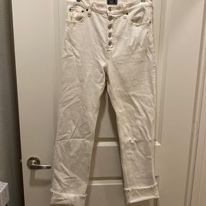 Abercrombie and Fitch Ultra High Rise Straight jean